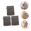 WOONEKY 3pcs Microfiber Face Cloths Face Scrubber for Acne Makeup