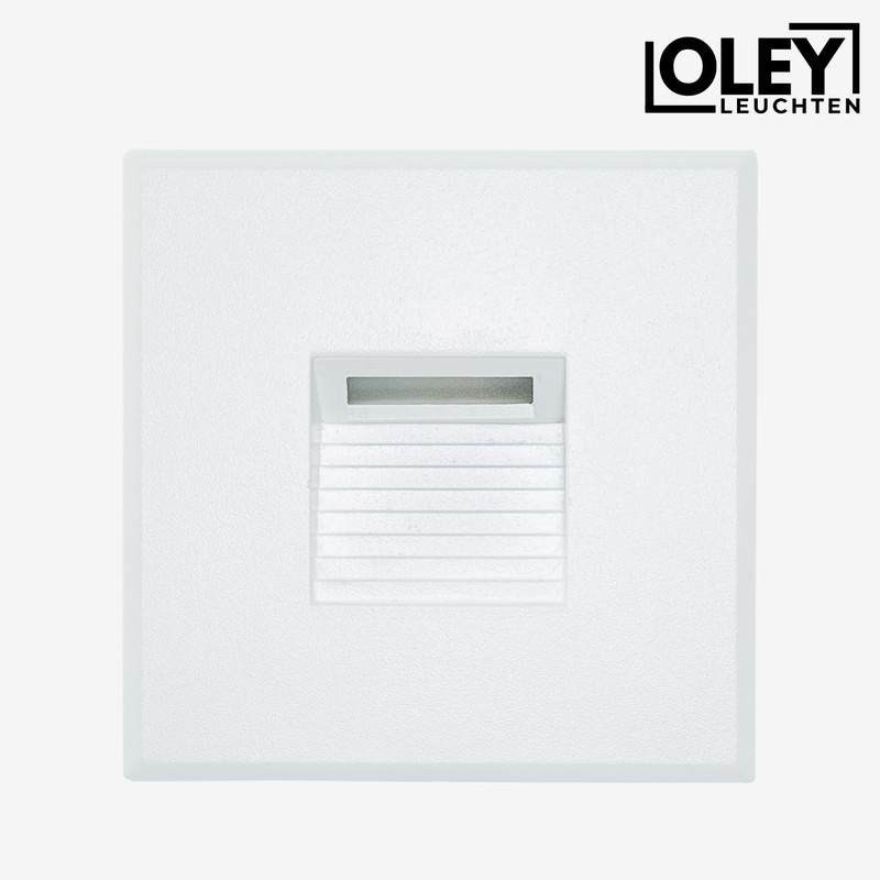 Oley Leuchten® Luma Stair Light, 230 V, Dimmable, IP54, Flush-Mounted
