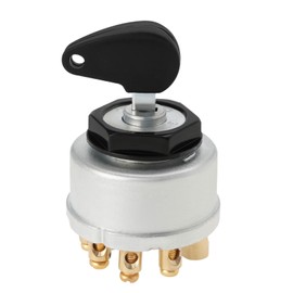 eMagTech 7 Terminals Ignition Key Switch Light Ignition Switch 0-1-2-3 OE 0342201009/717638R91 Compatible with Case IH BD Series Tractor Vintage Car