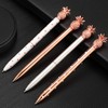 Outus Pineapple Pens Metal Ballpoint Rose Gold Pens for Graduate
