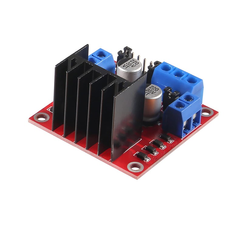 AEDIKO 2pcs L298N Motor Drive Controller Board DC Dual H-Bridge