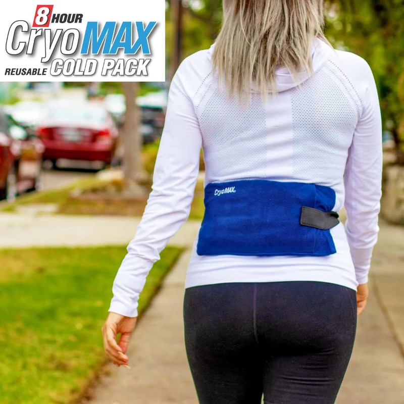 CryoMAX Cold Pack 8 Hour Reusable Cold Therapy Ice Pack