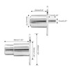 LDEXIN 2Pcs Cabinet Push Plunger Lock Sliding Door Lock, 3/4"