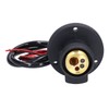 CO2 MIG Welding Panel Socket Socket Brass Euro Central Plug