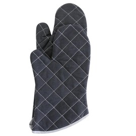 Hygostar Flamestar Heat Protection Gloves, Canvas, Cardboard, Black, Length: 44 cm, Universal, Heat Protection Gloves, Cooking Gloves, BBQ Gloves, Oven Gloves, Oven Gloves, Oven Gloves, Oven Gloves,