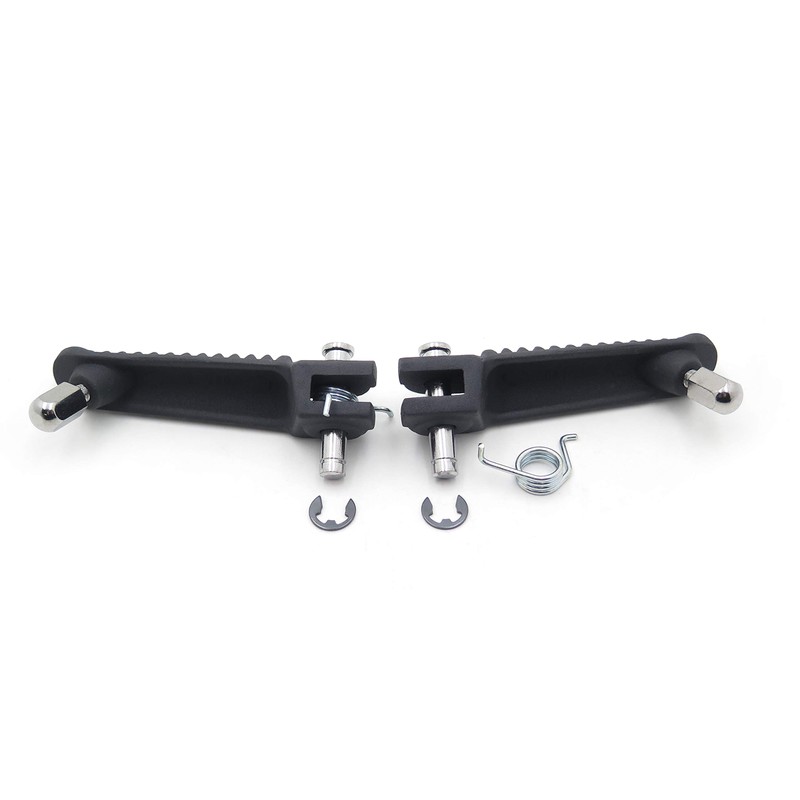HTTMT MT390-027 - Reposapiés delantero negro compatible con Yzf-R1 Yzf-R6