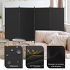 Kecreque Portable Room Divider 4 Panel Partition Room Dividers and