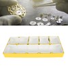 Watch Parts Storage Box Stackable 5 Compartments Acrylic Rubber Watch