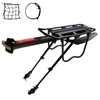 Rear Bike Rack 110 lbs Bicycle Cargo Rack with Fender,