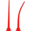 caulking extension nozzle，Caulking Nozzle for Sausage Caulking Gun,Long Sausage Nozzle,Reusable