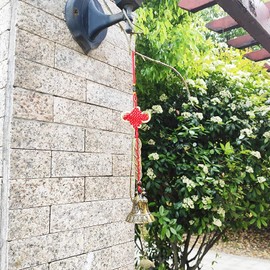 Feng Shui Bell, Vintage Chinese Lucky Bells Wind Chimes with Coins for Wealth and Health Car Interiors Home Decorations