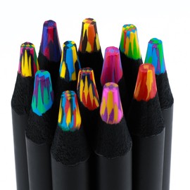 Kird Barken Stocking Stuffers, Art Supplies, 12 Rainbow Colored Pencils, Teen Girl Gifts Trendy Stuff, Multicolored Cool Stuff Fun Art Pencil Teen Girl Gifts Trendy Stuff for Coloring, Drawing