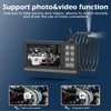 TIANSIAO Dual Lens Industrial Endoscope,HD Endoscope with Light, IP67 Waterproof