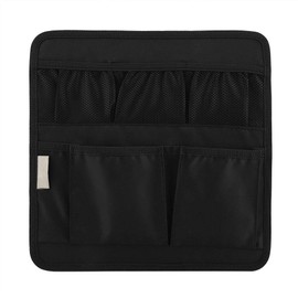 MAGT Backpack Organiser Insert, Nylon Storage Bag Backpack Insert Portable Travel Bag Organiser Backpack Insert (Black)