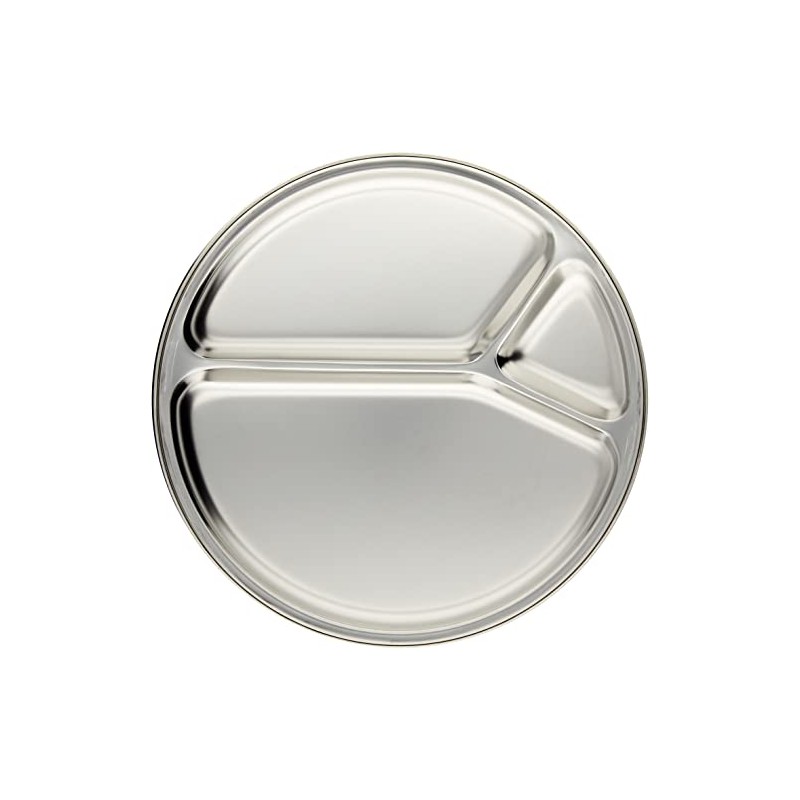 Nagao 29025 Tsubamesanjo Lunch Plate, 9.8 inches (25 cm), 18-8
