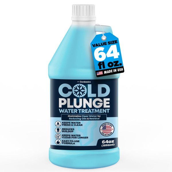 Durabasics 3in1 Cold Plunge Water Treatment – Helps Maintain Clear,