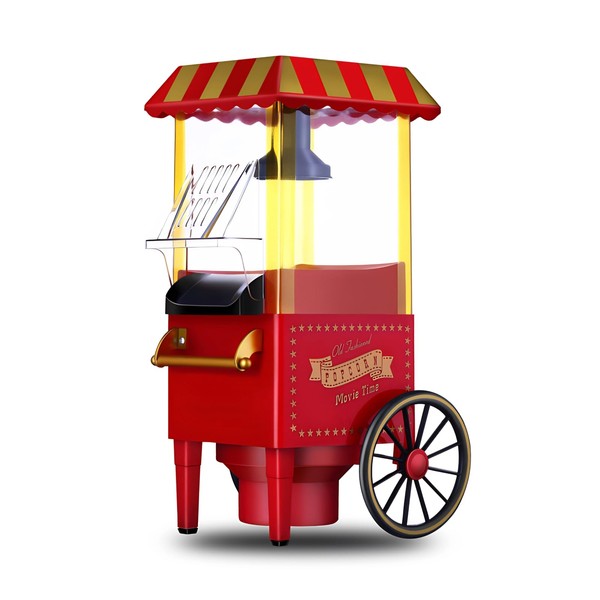 Popcorn Machine Automatic Popcorn Machine for Christmas Birthday Party Home
