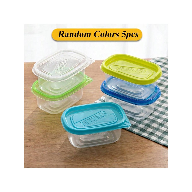 UrbanNest Refrigerator Storage Box – Stackable Transparent Containers with Lids,