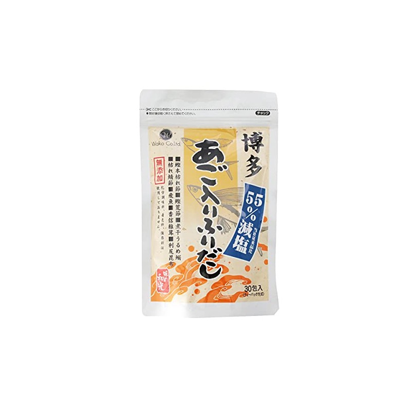 Wako Salt-Free Additive-Free Hakata Chin Sprinkle, Pack of 30