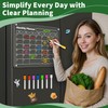 FINDMAG Acrylic Magnetic Dry Erase Board Calendar for Fridge, Magnet