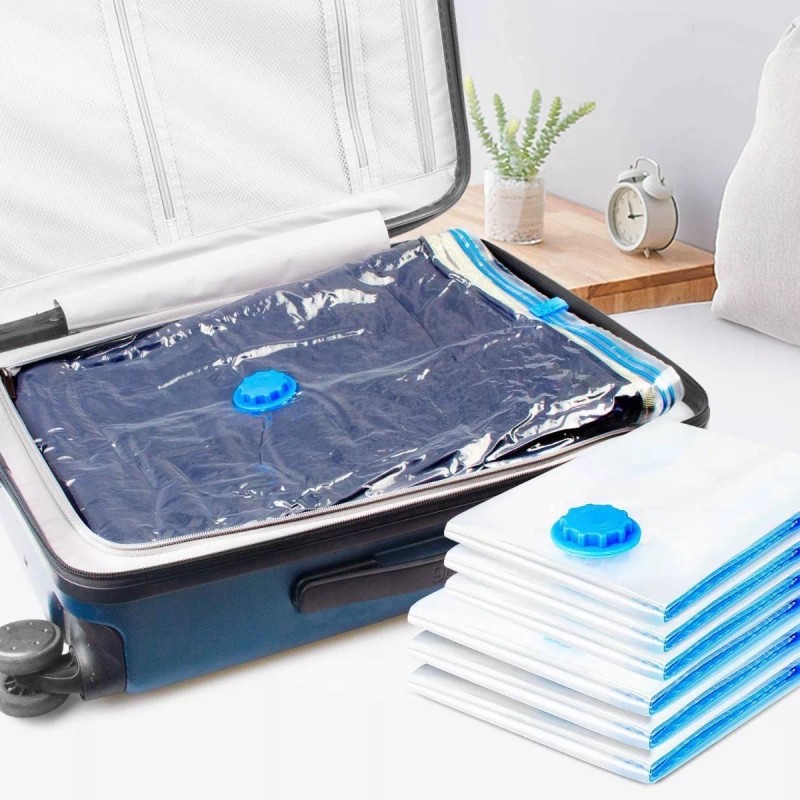 Baixi Bolsas De Almacenamiento Al Vacio Para Cobija 40x60cm 8pcs