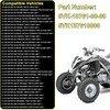 FANHAY Inyector de combustible 5VK-13761-00-00 para Yamaha Raptor 2006-2016 700