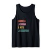 Funny Italian First Name Design - Carmela Tank Top