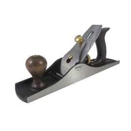 Taytools 469607 Jack Smoothing Bench Hand Plane #5, 14-1/4 Inch Sole, Ductile Cast Body, Lapped Sides and Bottom, Blade RHC 55-60, Sapele Handle and Tote