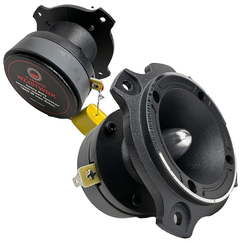 Gravity 1x WZ40TWBK 1200 Watts Maximum Power Handling Warzone Series