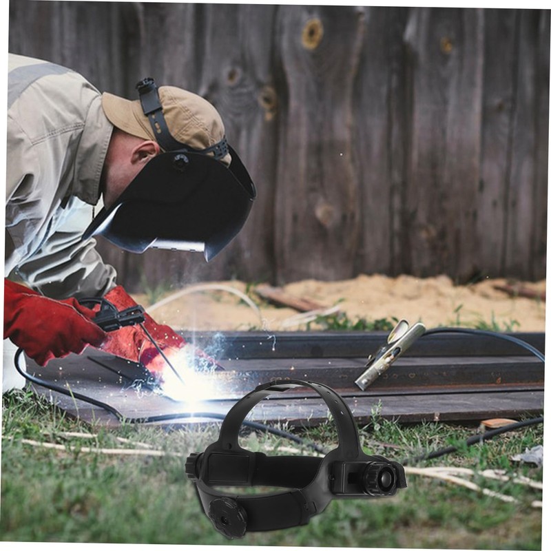 Operitacx Adjustable Welding Helmet Headgear with Sweat Absorbing Feature Durable