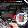 ISINFLASH Remote Battery Disconnect Switch 12V/24V 140A with Led Voltage