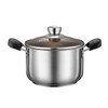 Stainless Steel Cooking Pot with Lid | 2 Quart (Dual