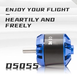 RC Brushless Motor,5055 400KV 1420W Brushless Motor High Efficiency Motor with 4.0mm Banana Plug RC Brushless Motor for RC Aircraft Plane Upgrade Parts