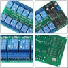 12V 16-Channel Relay Interface Board Module Optocoupler LED LM2576 Power