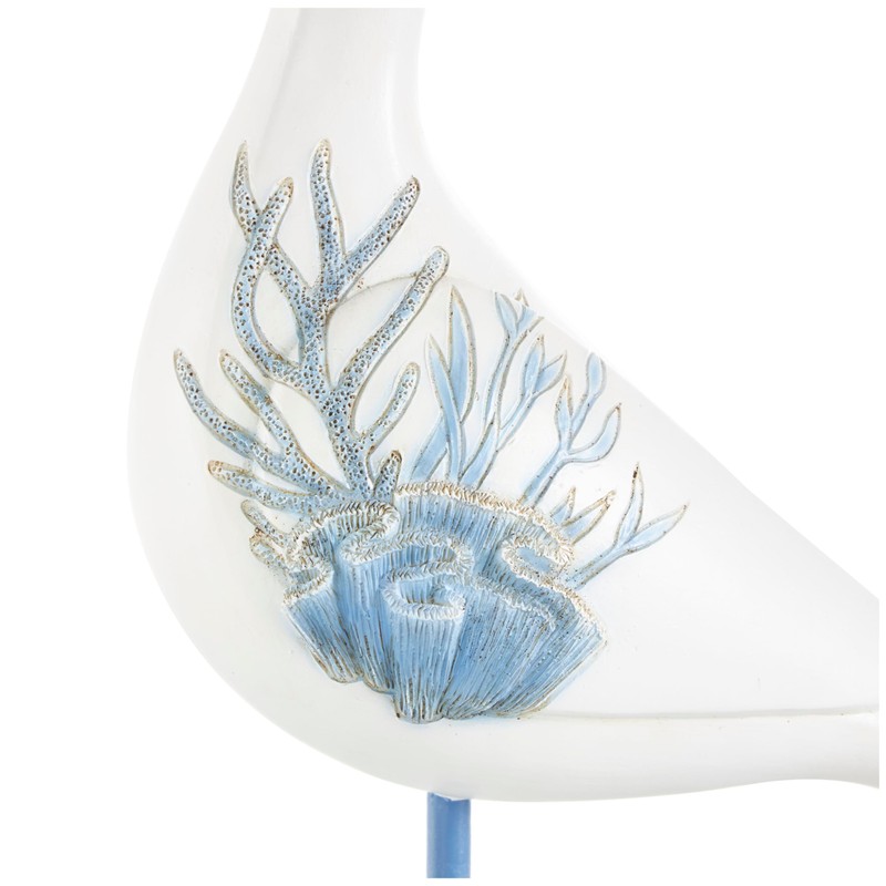 Deco 79 Polystone Bird Decorative Sculpture Home Decor Statues, Set