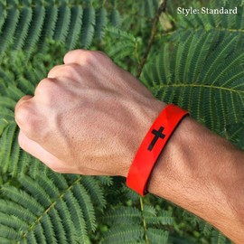 Gemvius Be Strong Faith Bracelet - Size Adjustable - Style: Standard