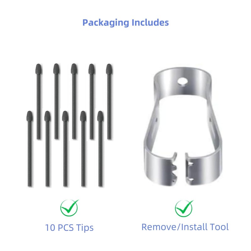 10pcs AMZ Kindle Scribe Pen Tips Replacement, Replacement Tibs for