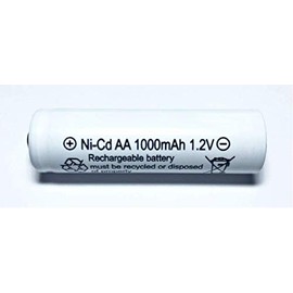 RELIGHTABLE AA NiCd 1000mAh 1.2V Rechargeable Batteries for Solar Garden Lights (Pack of 20)