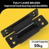 Hidden Door Hinge 5 Inch Hidden Hinges for Doors 2