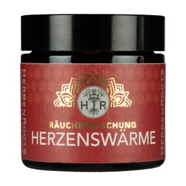 Herzenswärme Incense Mix – Powerful Incense • Spiritual • Energetic Cleansing • 100% Natural • Similar: Palo Santo Incense Sticks, White Sage for Smoking • HerbsnRoots