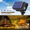 btfarm 4 Pack Solar String Lights Outdoor - Total 132FT