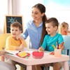 JULBEAR 50 Pcs Back to School Decorations, Apples Plates and