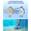 Teguy Pool Vacuum Replacement Filter Bag, 500M Filter Bag Pool