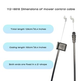 OUSTUE 112-8818 Brake Cable for Toro 20330 20339 10642 10603 10641 Compatible with 20" Rear Bagging and 22" Recycler Lawn Mower Brake Cable Replacements