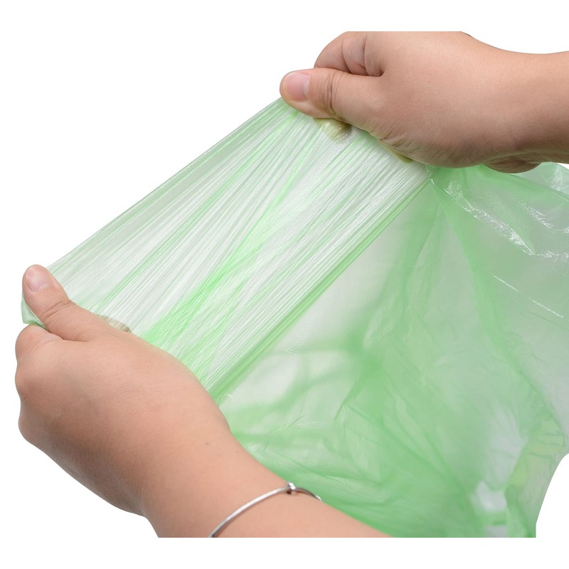 100 Counts 4 Gallon 45x60Cm Kitchen Trash Bags with Handles