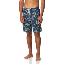 Billabong Sundays Pro - Pantalón Corto para Hombre, elástico en 4 direcciones, Costura Exterior de 19 Pulgadas, Estampado índigo, 28