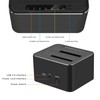 Hard Drive Docking Station USB3.0 Aluminium Alloy 7+15Pin SATA 5Gbps