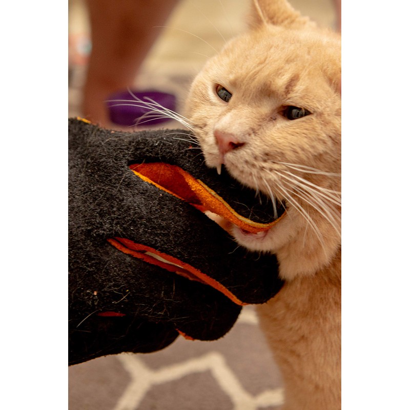 14.5" Long Premium Leather Gloves, BBQ gloves, Grill and Fireplace