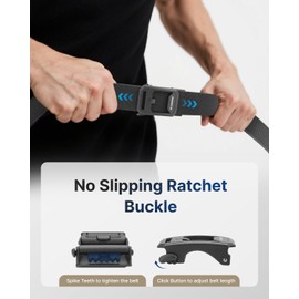 FAIRWIN Ratchet Belt for Men- Tactical Nylon Web Work Golf Belts with Automatic Buckle, Adjustable for Jeans Pants
