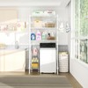 Ulif U8 Laundry Room Storage Organizer, Over The Washer and